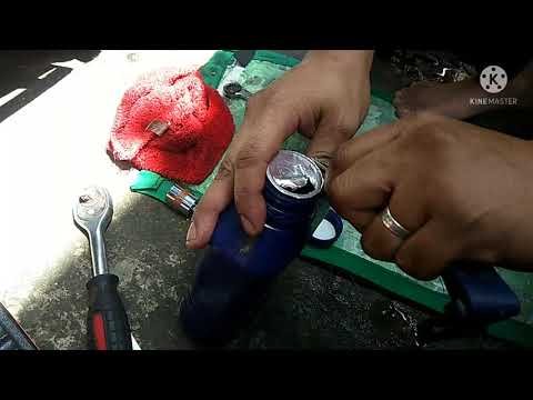 change oil gear oil DIY. k-blade 125cc