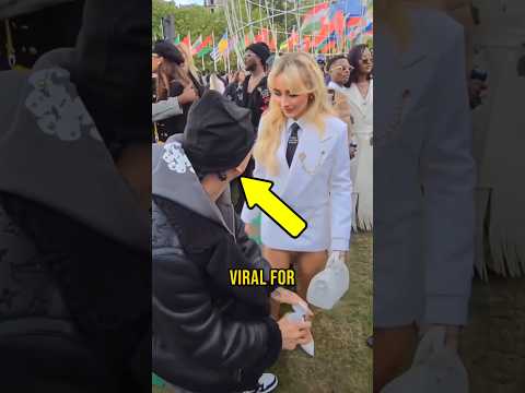 No Way Central Cee Did This To Sabrina Carpenter 😳