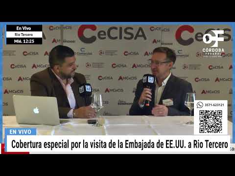 Para Griboff, Río Tercero tiene el perfil necesario para competir en mercados internacionales