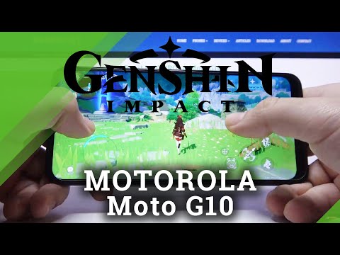 Gaming Test of Genshin Impact on Motorola Moto G10 - High Quality Settings
