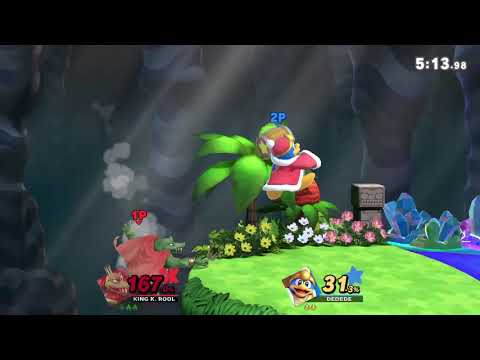 【大乱闘スマッシュブラザーズSPECIAL】キングクルール(King K. Rool)vsデデデ(King Dedede)