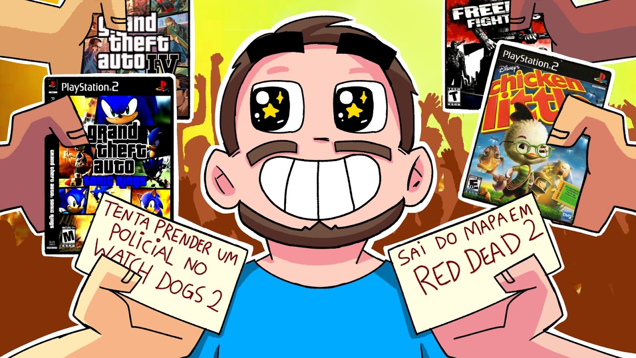 Joguei TODOS os jogos que os INSCRITOS recomendaram