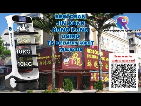 KEENON ROBOTICS MALAYSIA DELIVERY ROBOT T6 USING IN DIM SUM MALAYSIA