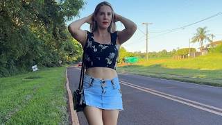 VI ELA NA ESTRADA E LEVEI PRA CASA