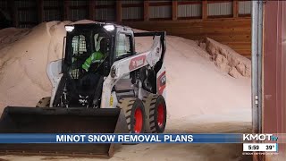 Minot prepares for incoming storm