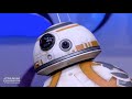 BB-8 droid from The Force Awakens rolls out on stage ...