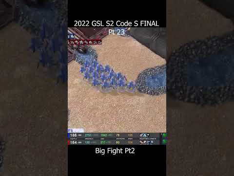 2022 GSL S2 Code S FINAL herO vs Maru - Highlights Pt 23 -  Big Fight #Shorts #starcraft #starcraft2