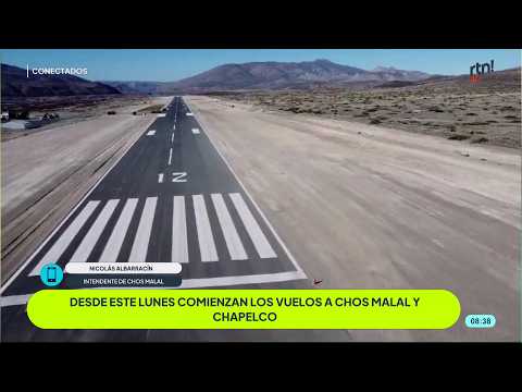 #conectadosrtn VUELVEN LOS VUELOS A CHOS MALAL Y SE SUMA UNA NUEVA RUTA A CHAPECO