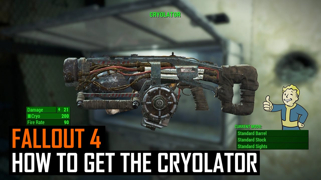 Fallout 4 - How to get the Cryolator - YouTube