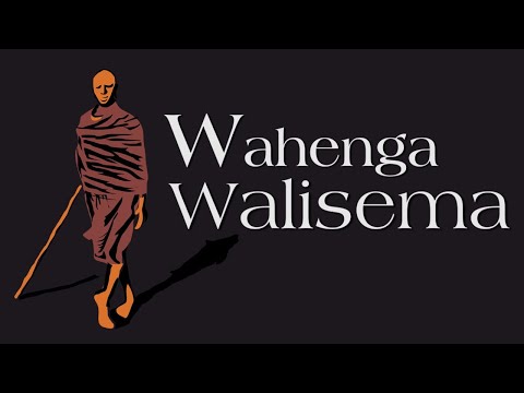 WAHENGA WALISEMA: Hekima na Maasai Mwafrika Kiswahili upate kusema taifa