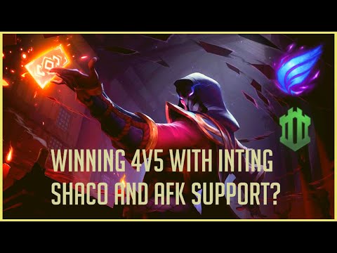 Shuffled Fate | Winning 4v5 w/ Inting Shaco and AFK Lux? | Twisted Fate vs Morgana | #663