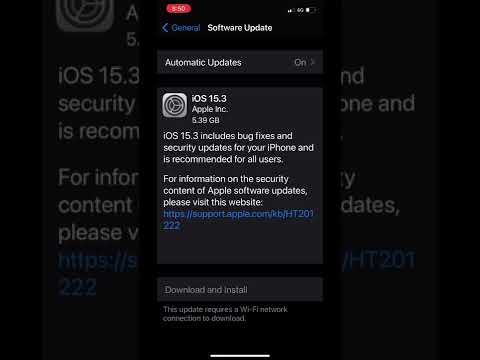 iOS 15.3 RC Realeasead #shorts