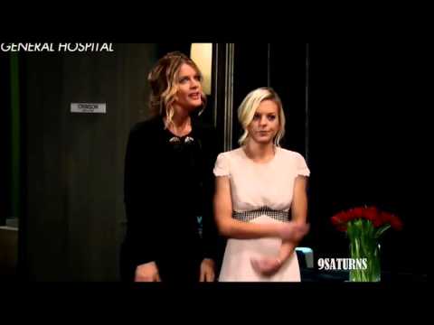 4-1-16 GH SNEAK PEEK General Hospital Nina Michelle Stafford Maxie Kirsten Storms Preview 3-31-16