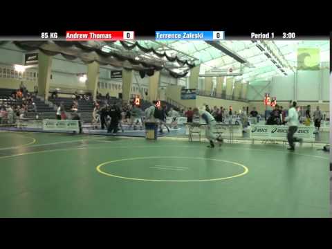 Greco 85 KG Andrew Thomas vs. Terrence Zaleski