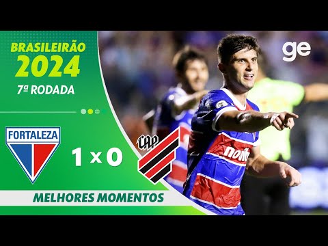 Gols e lances de Fortaleza x Athletico Paranaense