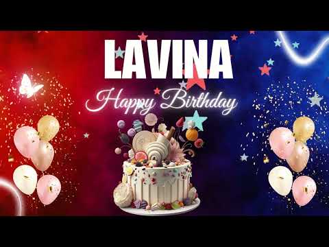LAVINA Happy Birthday to you | Happy Birthday Song LAVINA🎂🎈 #birthday #happybirthdaysong #lavina