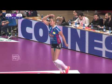 #A1FVolley - Novara-Conegliano 3-1: highlights