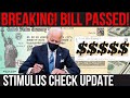BILL PASSED & HUGE NEWS! 4th Stimulus Check + $1000 Monthly Checks + Sinema Destroys Biden's Bill