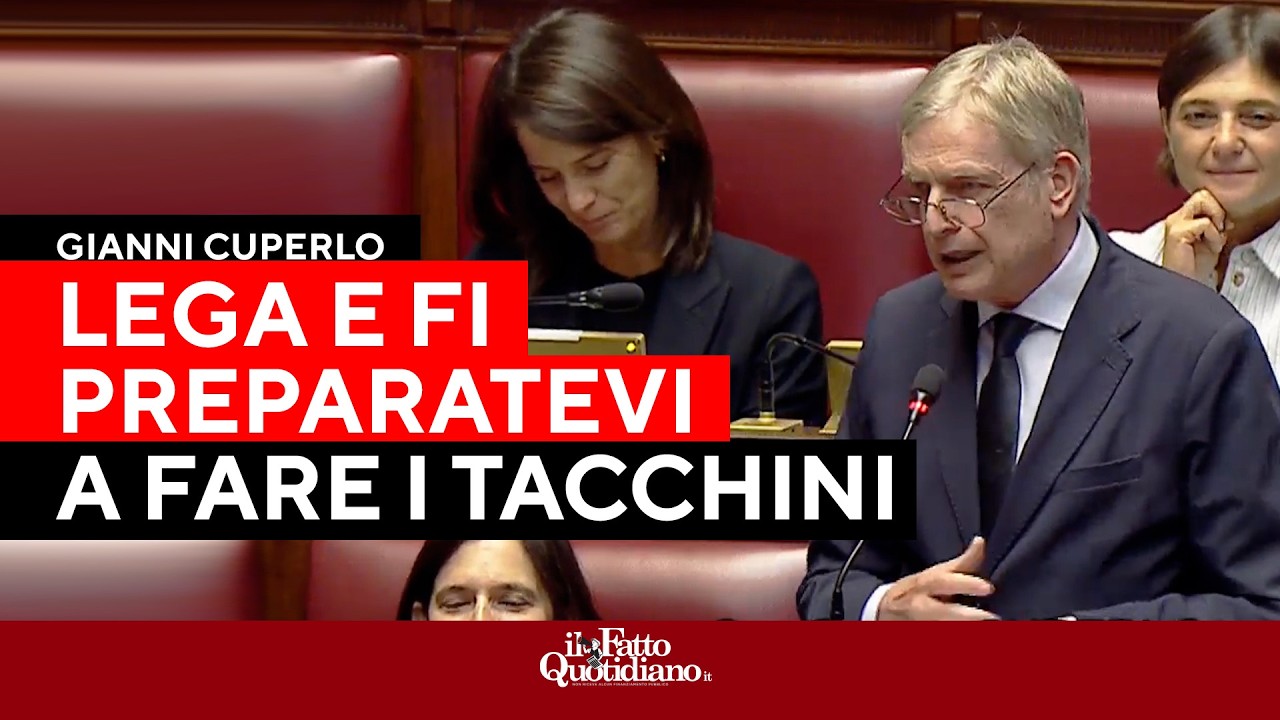 Cuperlo contro la legge elettorale: "Lega e Forza Italia preparatevi a fare la parte dei tacchini"