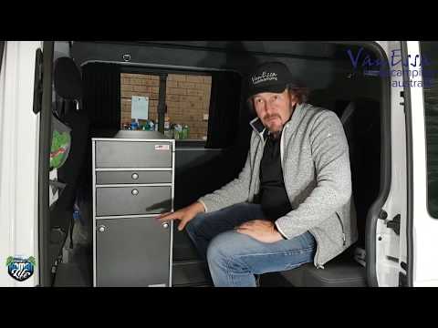 New VanEssa mobilcamping Oslo Interior Kitchen Module for VW Multivan and Caravelle and Transporter