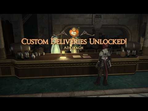 [Final Fantasy XIV Stormblood Patch 4.5] Custom Deliveries Quest: Between a Rock and the Hard Place