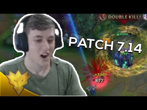 TSM Svenskeren - WELCOME to PATCH 7.14 - League of Legends Highlights & Funny Moments