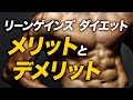 リーンゲインズ ダイエット(プチ断食)のメリットとデメリット【ビーレジェンド プロテイン】