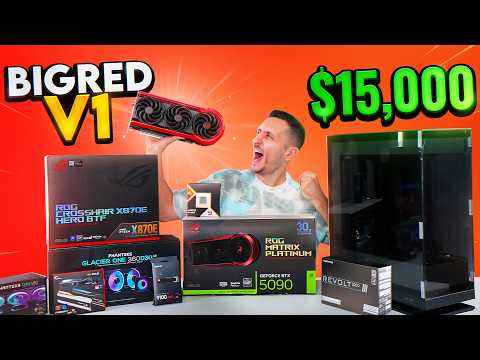 Re-Building my Ultimate Dream Gaming PC - BigRed V1 Reborn