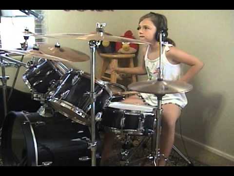 Audioslave "Be Yourself" a drum cover by Emily