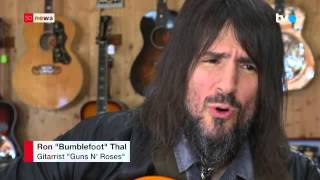 Ron Bumblefoot Thal from Guns N&#39; Roses