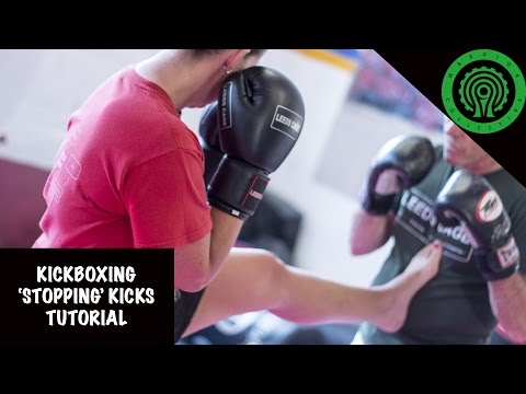 Kickboxing ‘Stopping’ Kicks Tutorial
