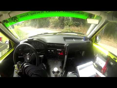 Rallye Kohle und Stahl 2018 WP1 Hettenbach/Zaiß BMW E30 318is