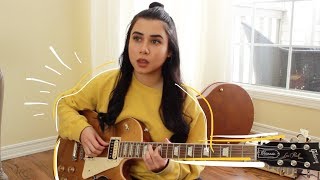 rex orange county - sunflower (electric guitar cover by annie green)
