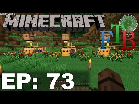 FTB Minecraft EP73 - Automating The Apiary