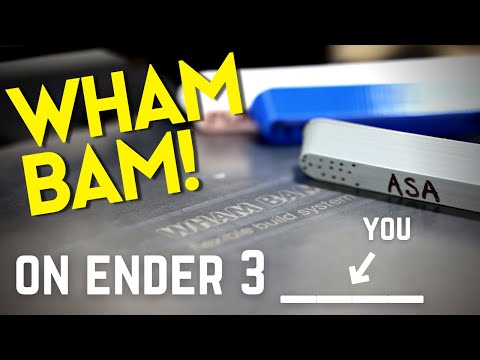 Creality Ender 3 V2  - Wham Bam PEX Build plate