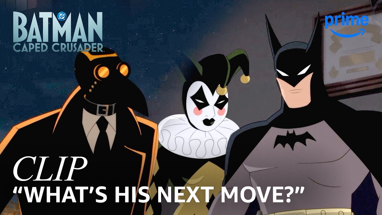 Batman & Harley Quinn Hunt Down Scarecrow | Batman: Caped Crusader Season 2 | Clip | Prime Video