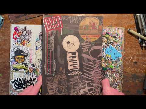 Flipthrough - HYPE Vault magazine - blackbook graffiti magazine