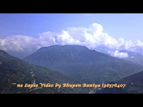 Time Lapse Of Dhaulagiri Mountain From Myagdi, Baglunge by Bhupen Baniya (Bhupendra)