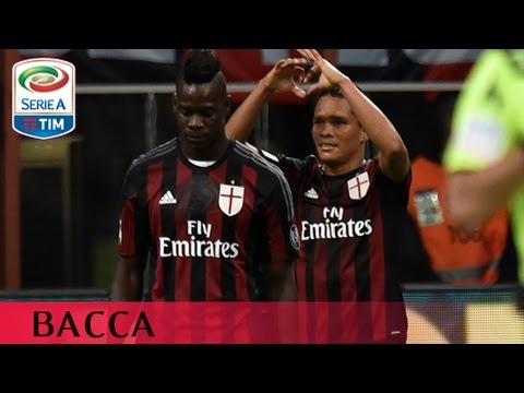 Il gol di Bacca (21') Milan 3-2 Palermo  - Giornata 4 - Serie A TIM 2015/16
