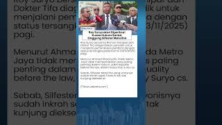 Roy Suryo akan Dipanggil Polisi! Kuasa Hukumnya Santai, Malah Singgung Kasus Silfester Matutina!