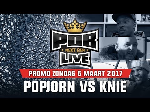Popjorn vs Knie - Vooruitblik (Promo) Punchoutbattles Live 5 Maart