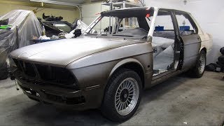 BMW E28 renovation tutorial video