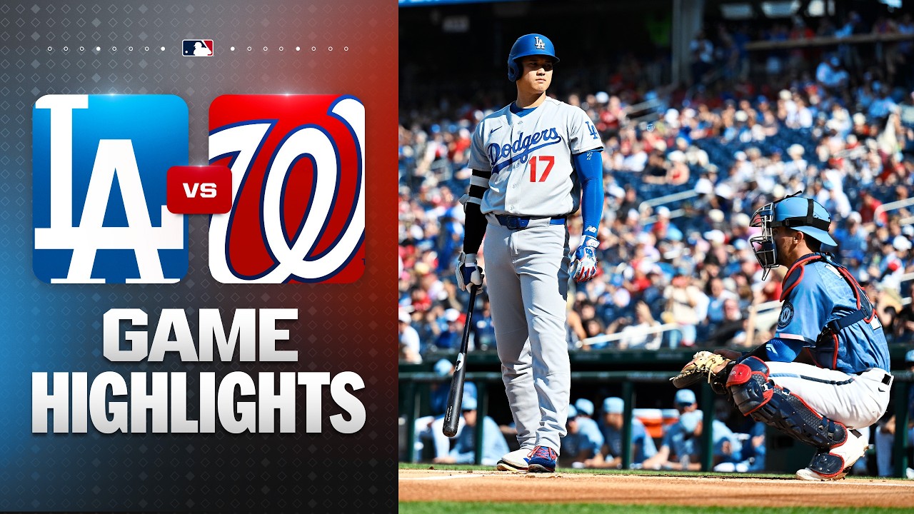 Dodgers vs. Nationals Game Highlights (4/4/26) | MLB Highlights