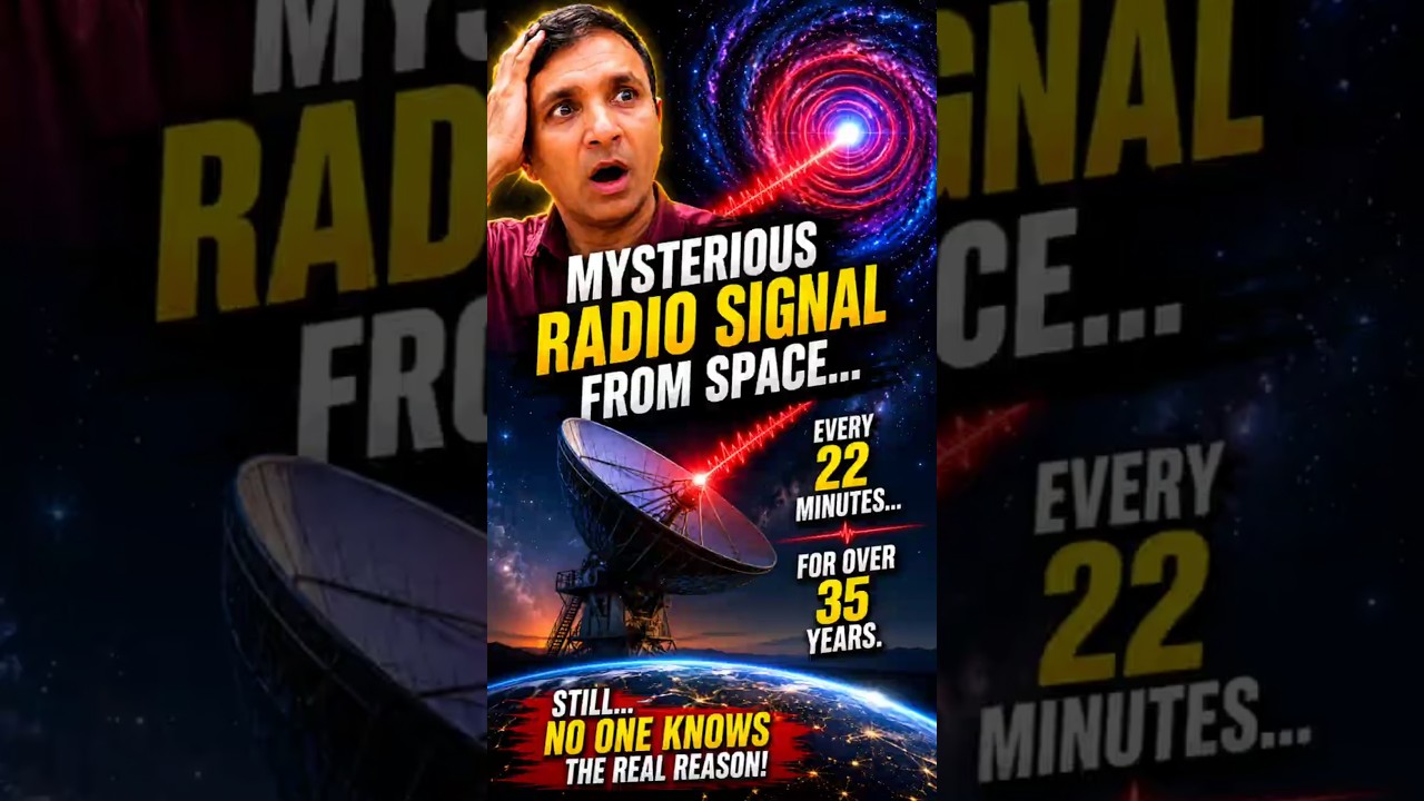A Mysterious Radio Signal from Space! #universe #space #facts #science #trending #planet #viral