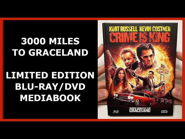 Vídeo relacionado con Crime is King - 3000 Miles to Graceland [Blu-Ray+DVD] - uncut - limitiertes Mediabook Cover D [Alemania] [Blu-ray]