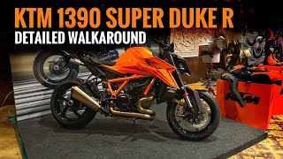 KTM 1390 Super Duke R Walkaround | Launched in India at Rs. 22.96 Lakh | BikeWale