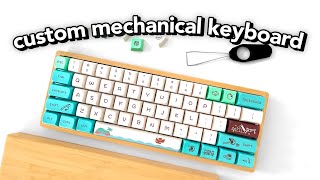 Building a Custom Mechanical Keyboard ⌨️ Aesthetic Animal Crossing Theme