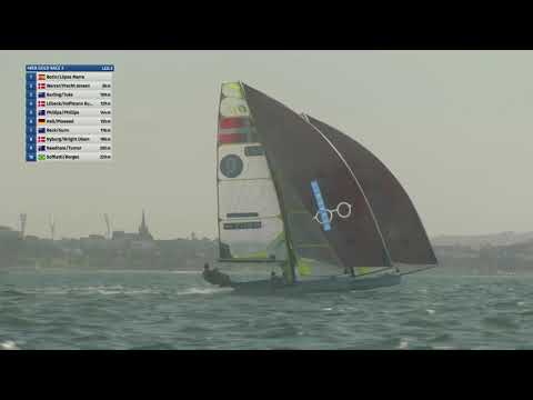 2020 49er World Championships - Gold Fleet Race 3 Replay