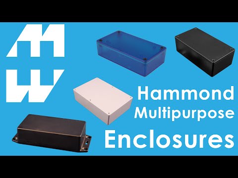 Hammond Multipurpose Electronic Enclosures (1591XX Series)