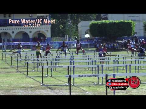 Girls 70m Hurdles Class 4 Heat 1 #JCMeet